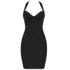 Spaghetti Straps Cross Backless Bodycon Bandage Dress