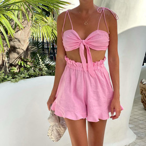 Boho Inspired shorts set 