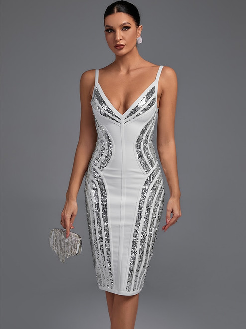 Sequin Bandage Dress ...,