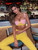 Sleeveless Button Patchwork Two Piece Pants Bandage Set 